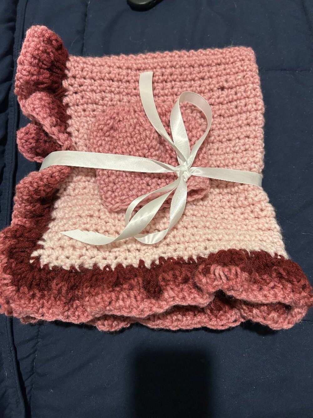 Adorable Baby Blanket & Hat